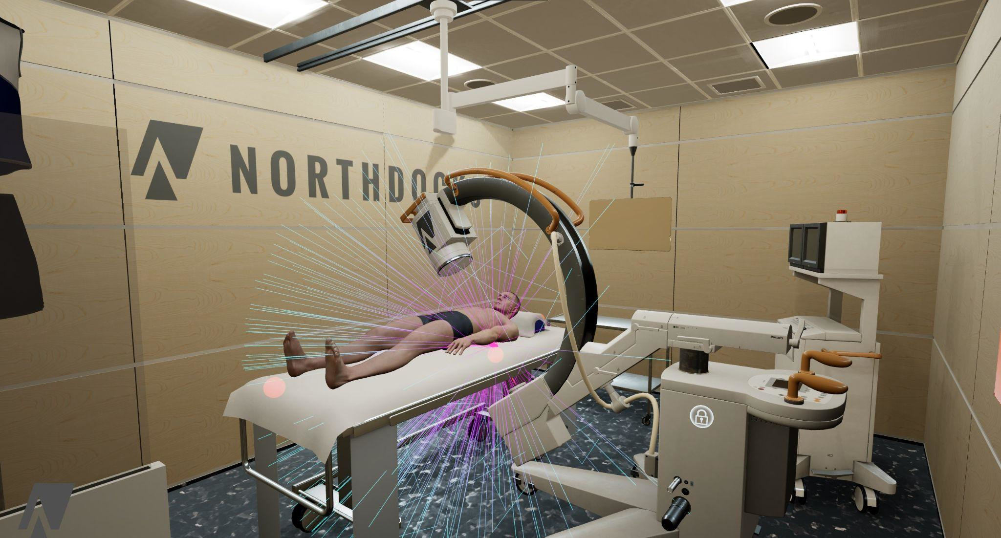 Radiation Protection VR Training – virtual catheterization lab environment