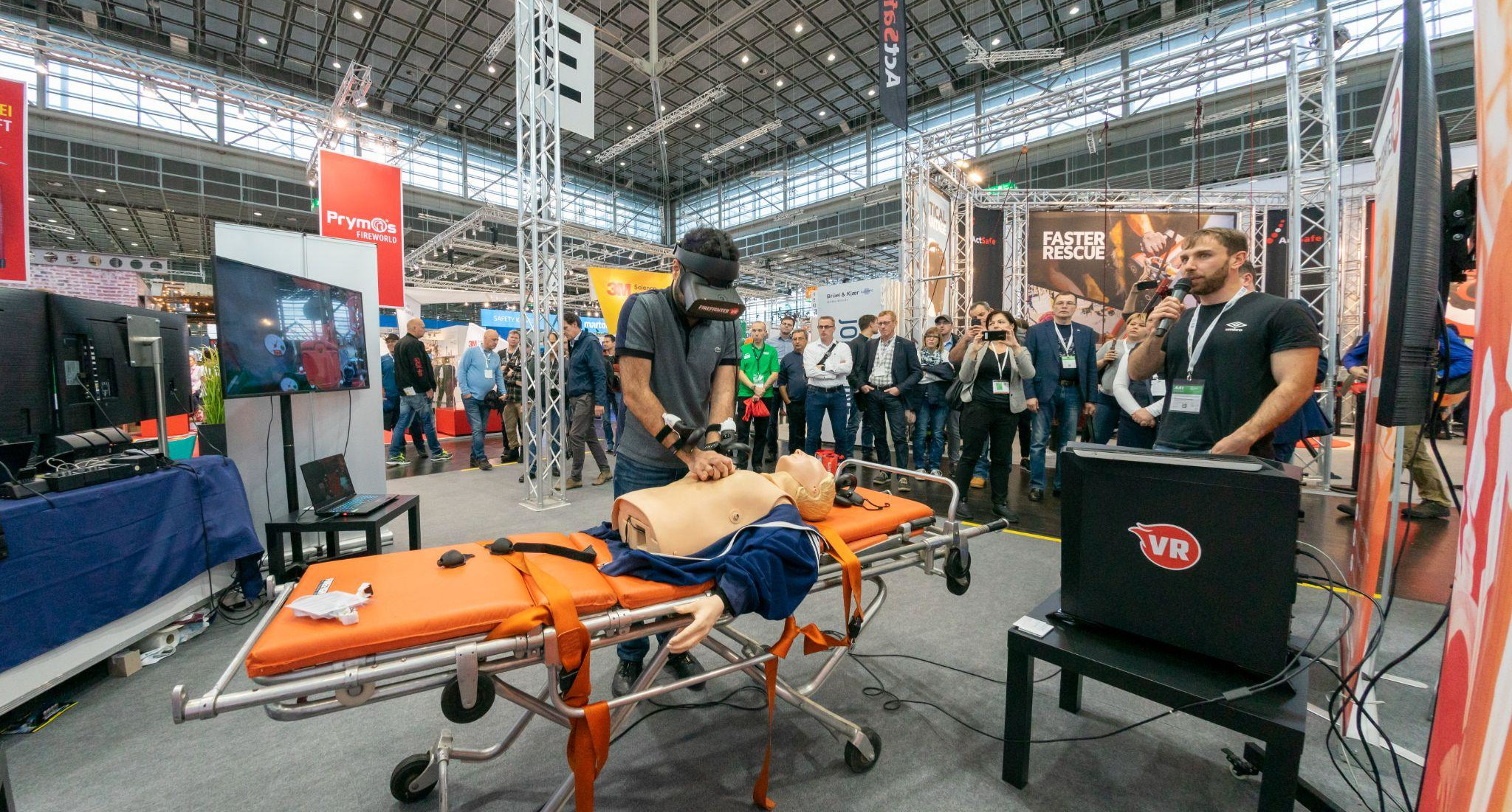 CPR VR Training – resuscitation practice with haptic feedback